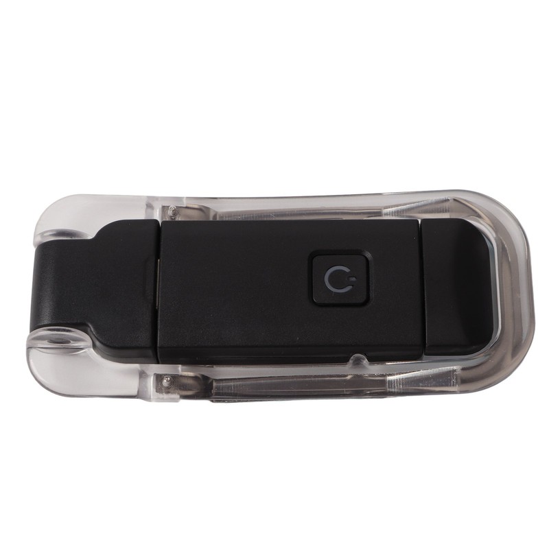 Clip On Book Light USB Rechargeable Brightness Adjustable Portable Book