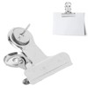 30pcs Metal Push Pin Clips Creativity Stainless Steel Silver Thumb