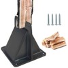 JINHAN Firewood Kindling Log Splitter - No Axe! 5.1 Inch