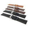 Bandini 28mm Mens Genuine Leather Watch Band Strap - Brown