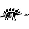 Stegosaurus Dinosaur Vinyl Decal Home Décor