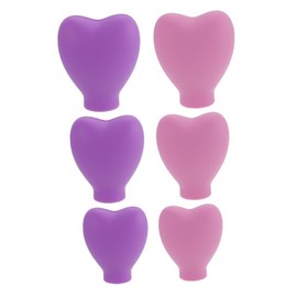 6 Piezas Estuche Para Brochas De Maquillaje De Silicona Fundas Protectoras Para Cabezal