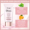 50 ml Ultra-Light Invisible Sunscreen, Sonnencreme SPF50+PA++++, Leicht & Schnell