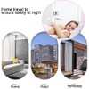 Night Latch Two-Way Swivel Security Door Lock - Solid Swivel