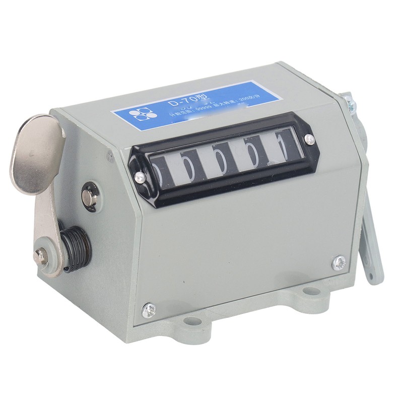 Pull Counter 5 Digit Mechanical Resettable Manual Stroke Tally Accurate
