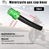 Gasedin 2 PCS Breather Hose Gas Fuel Tank Cap, CNC