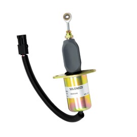 3935649 Fuel Shut Off Solenoid Valve 12V fit for Cummins 5.9L 8.3L Engines 4B 6B 6C Diesel Engine, Replace SA-4764-12
