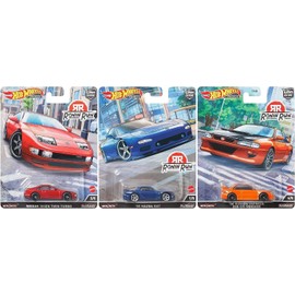 Hot Wheels Set of 5 Premium Car Cuture Ronin Run 1:64 Scale Collectible Die Cast Metal Toy Car Models