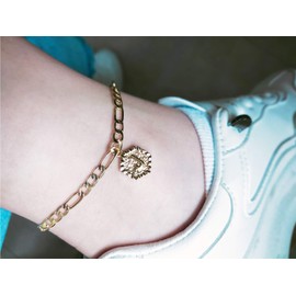 Long tiantian 4PCS Gold Arm Cuffs for Women Upper Arm Cuff Bangle Bracelet Set Open Wide Wire Bracelets Gold Cuff Bracelets Open Bracelet Jewelry Gifts for Women (A)