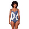 Triumph Women's Summer Allure Wp Tankini top, Blue Combination, 10/C