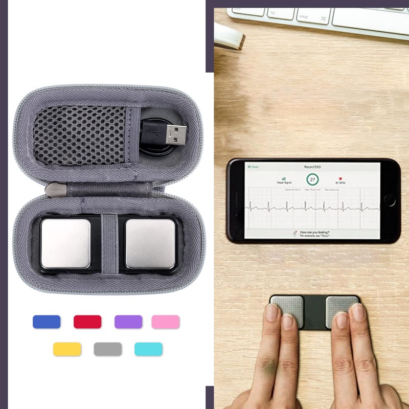 Khanka Hard Case Replacement for AliveCor Kardia Mobile ECG/KardiaMobile 6L