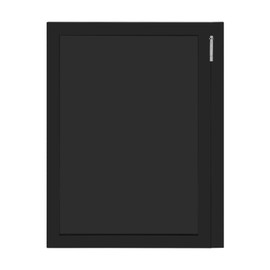 Swinging Doors, Single Saloon Cafe Door, Wood Partition Door, Half-Waist Doors House Kitchen Shop Pub Porch Entrance Doo r (Black B, W*H/70 * 90cm/27.56 * 35.43in)