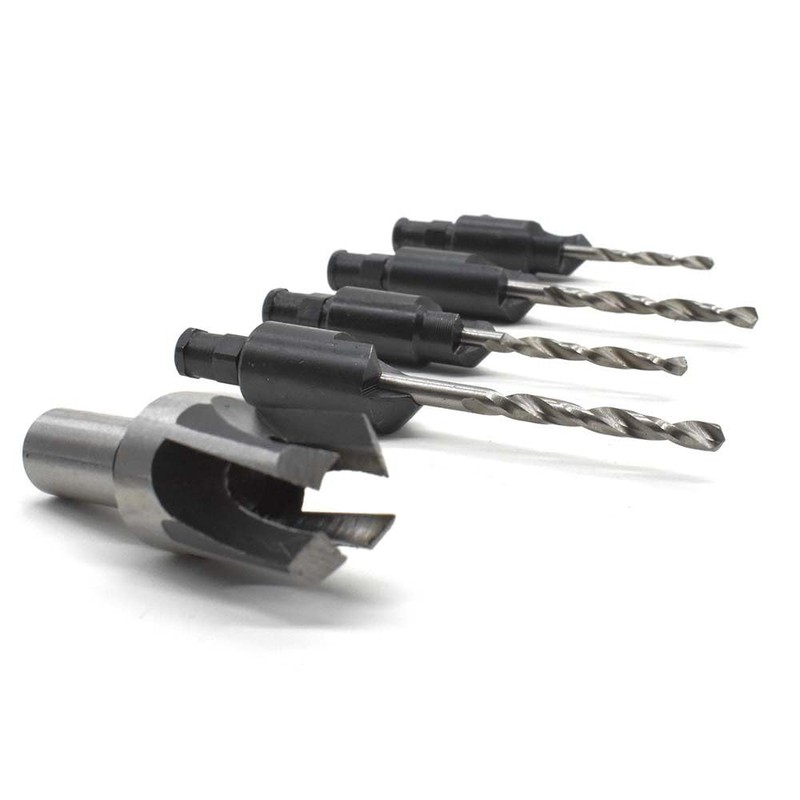 Kaufhof QS-Q-E Counter Sink Set with 3/8 Plug Cutter