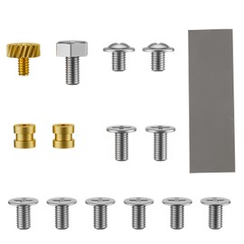 SSK M.2 Screws Kit,NVMe Screw m.2 SSD Mounting Kit with SSD Cooling Pad, SSK Aluminum 2.5" Hard Drive Enclosure Screws Pack