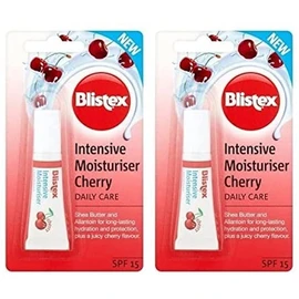 Blistex Intensive Moisturiser Cherry SPF15 6ml (Pack of 2)