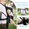 PetBonus Pet Front Dog Carrier Backpacks, Adjustable Pet Backpack, Legs