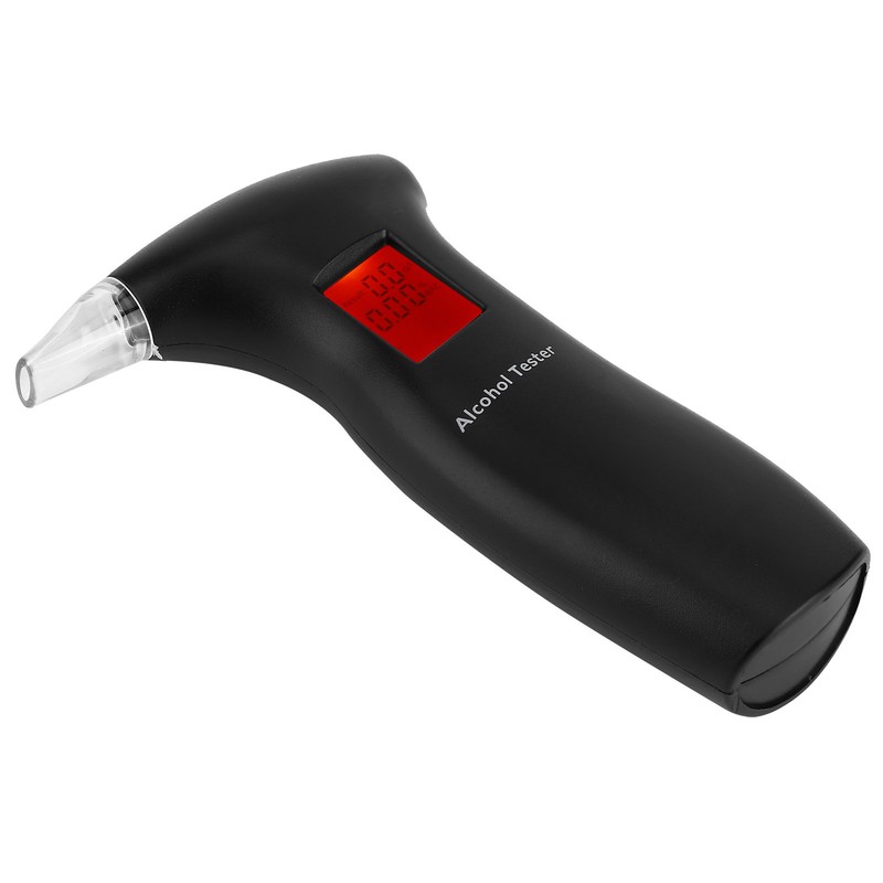 Breath Liquor Tester Driver Drunk Detector Wine Analyzer with LCD