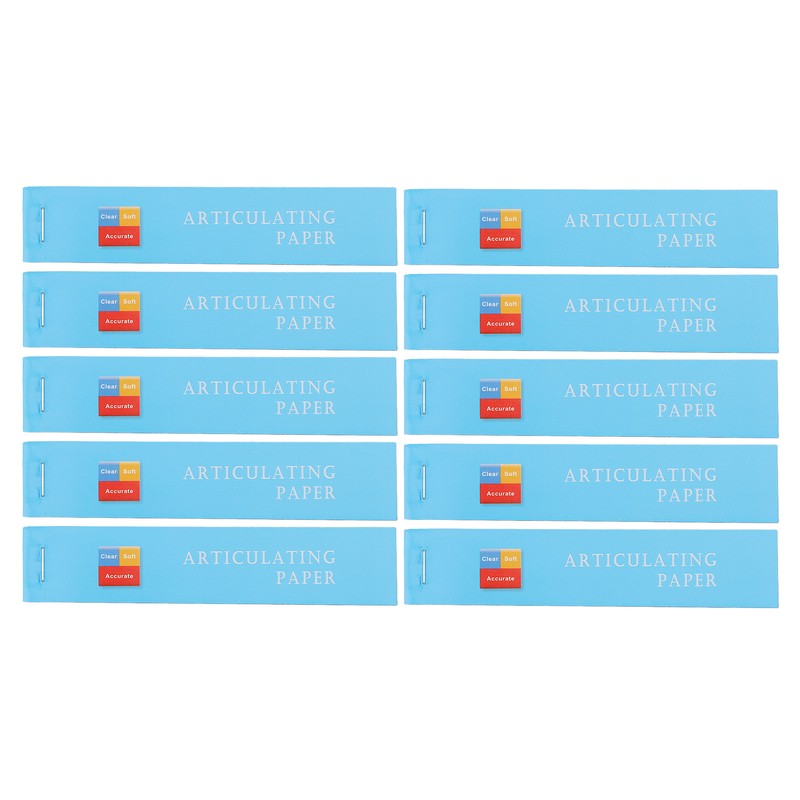 400pcs Blue Thin Dental Articulating Paper Double Side Bite Paper