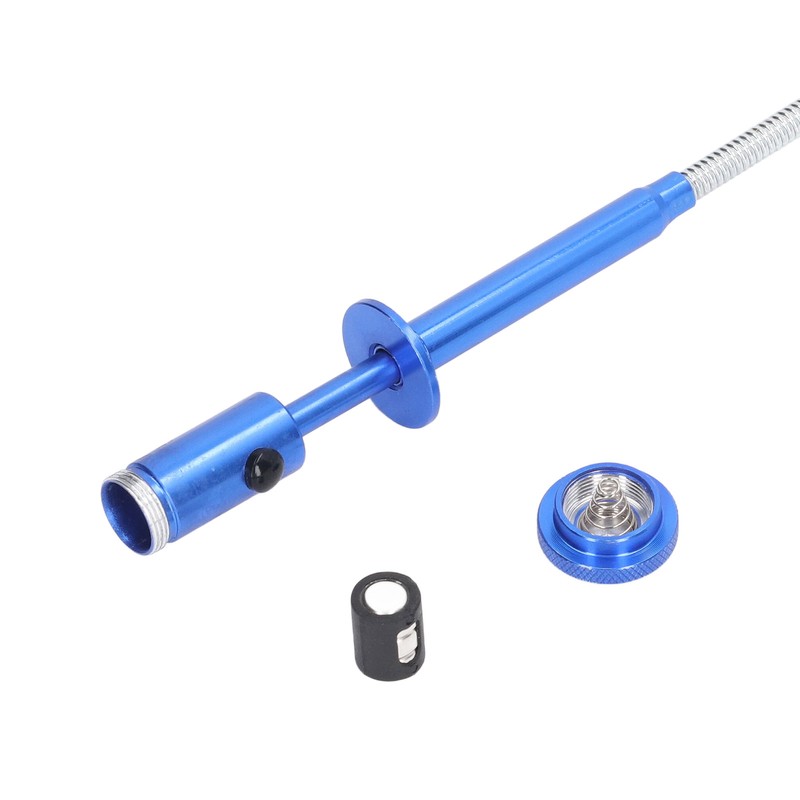 Claw Magnetic Pickup Tool with LED Light 24in Flexible Spring