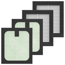 SAKEGDY 4 Pack HEPA Replacement Filter for Baby Brezza Bottle Washer Pro