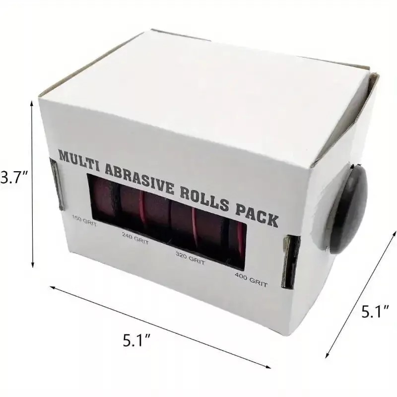 Unbranded Emery Cloth Roll 6 Grits 1'' x 20' Sandpaper