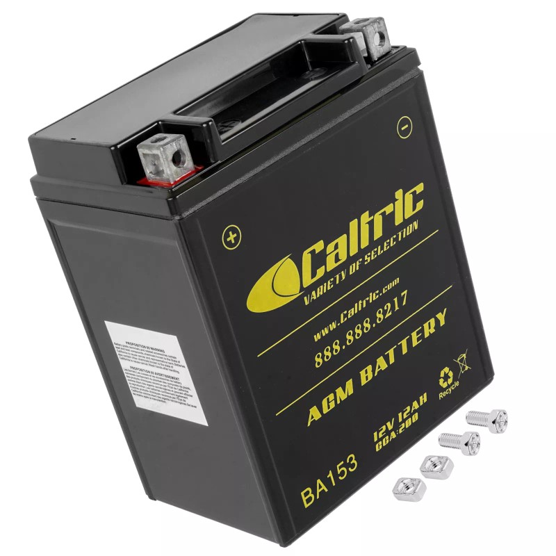 Caltric AGM Battery for Kawasaki UTV Mule SX KAF400 2017