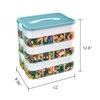 3 Layers Building Blocks Storage Plastic Storage Container Box Kid