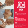 Revlon Silver Toenail Clipper with Foldaway File Easy Trimming Lifetime