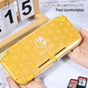 DLseego Clear Glitter Protective Case for Switch Lite Console 2019,
