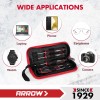 ARROW 5-Piece Precision Screwdriver Set with Pouch, Magnetic Small Black