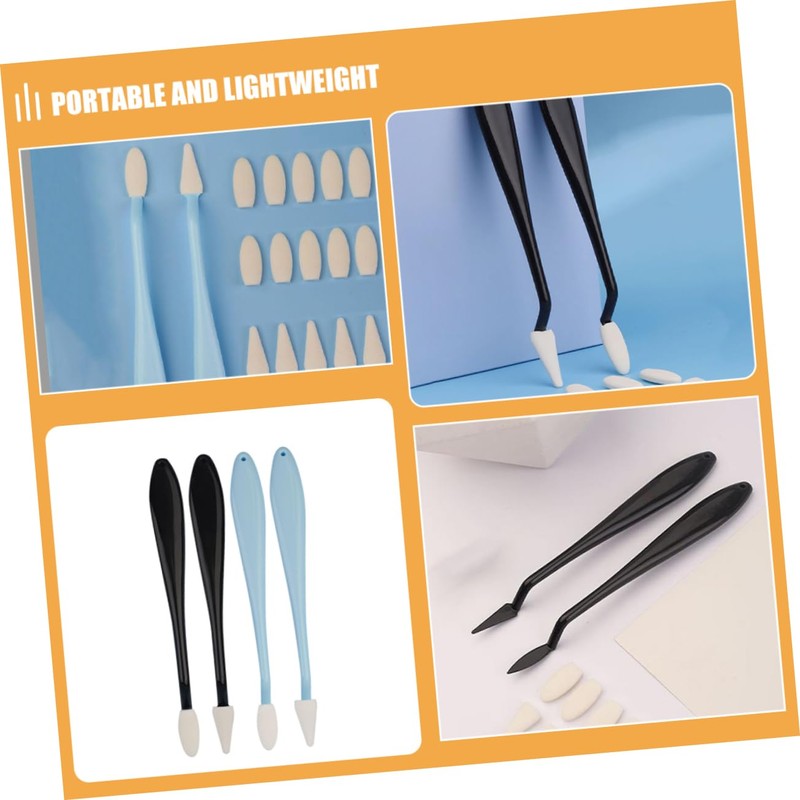 Operitacx Dual Tip Drawing Art Blenders Tools Eraser Sponge for