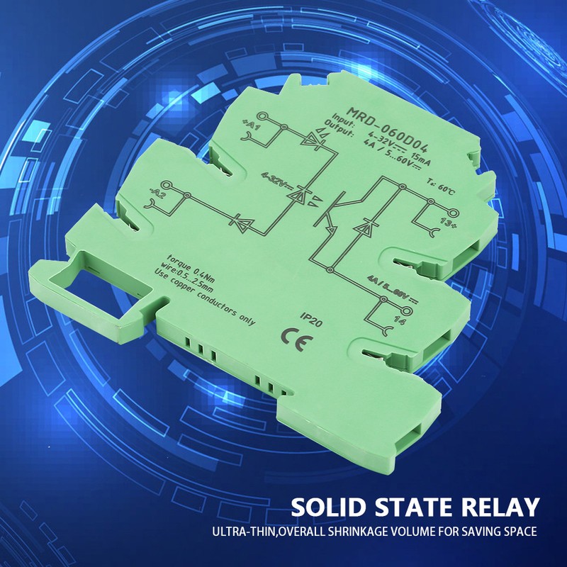 MRD-060D4 Ultra Thin PLC Relay Power Amplifier Board DC Solid