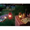 Maruwa Boeki 400691905 Warm Wool LED Fairy Lantern, Silver