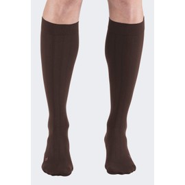 medi mediven for men - compression stockings for men | knee socks | CCL1 | brown | size I | short | made from high-tech fibres | with Clima Comfort & Clima Fresh