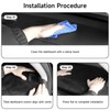 Hugeek Dashboard Cover Mat for Subaru 2025 2026 Forester Accessories