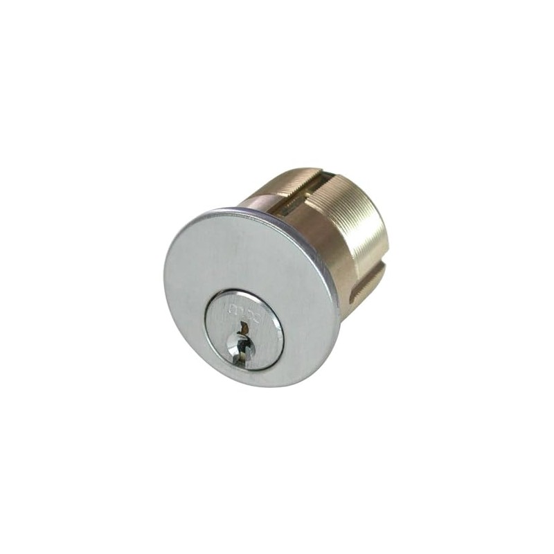GMS M100D26D 1 in. Mortise Dummy Cylinder, Satin Chrome