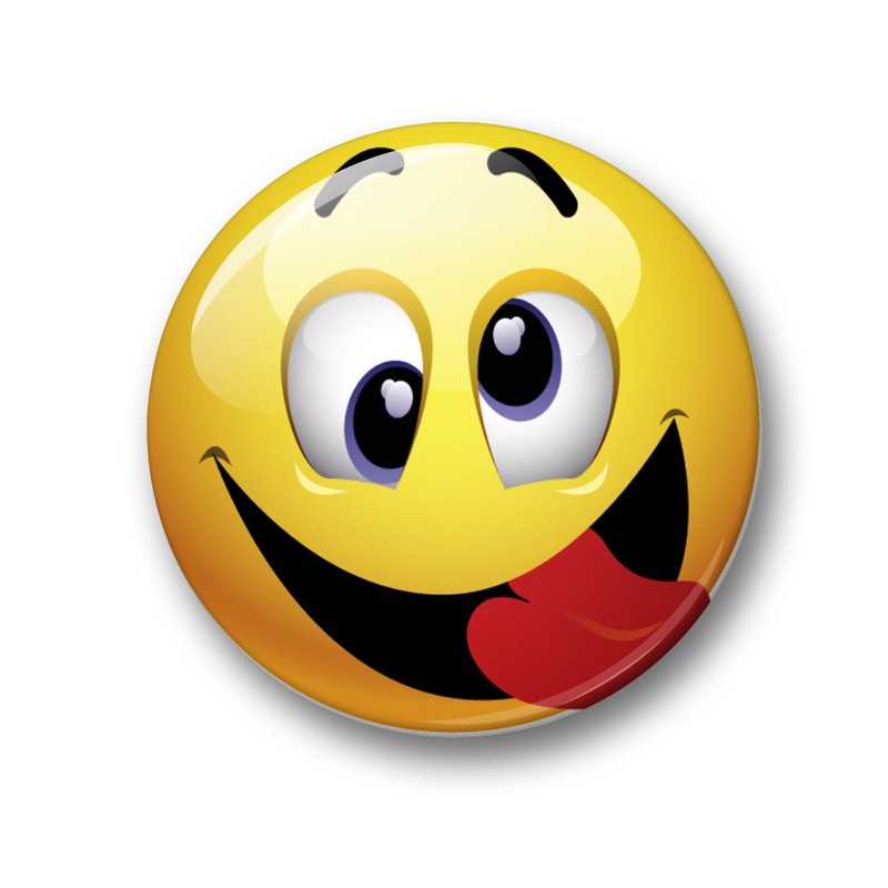 Merchandise for Fans Smiley Good Mood, Laughing, 6 Large Fridge