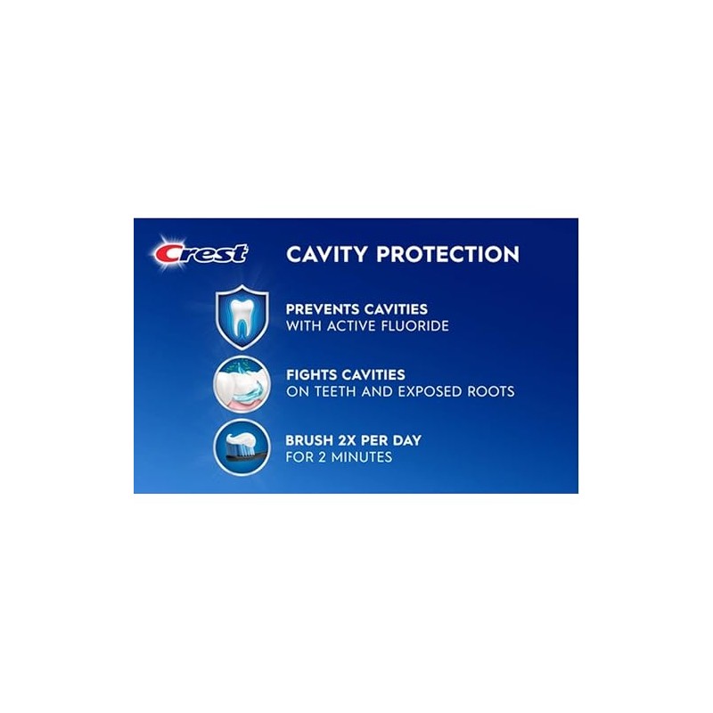 Crest Tartar Protection Toothpaste, Regular Paste, 8.550 Lb, 5.7 Oz