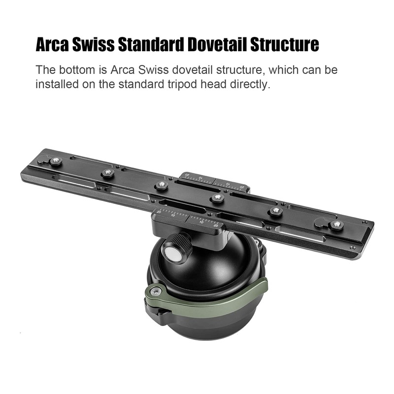 3.1 inch Keymod to Arca Swiss Rail Mount Plate Adapter