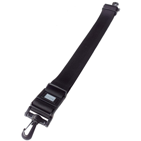 [Quick Strap] Smart Shoulder Strap (1.5 inches (37 mm) Width) Introduced at NHK Machikado Information Office [Commemorative Price for 30,000 Pieces Sold in Series Total], Black