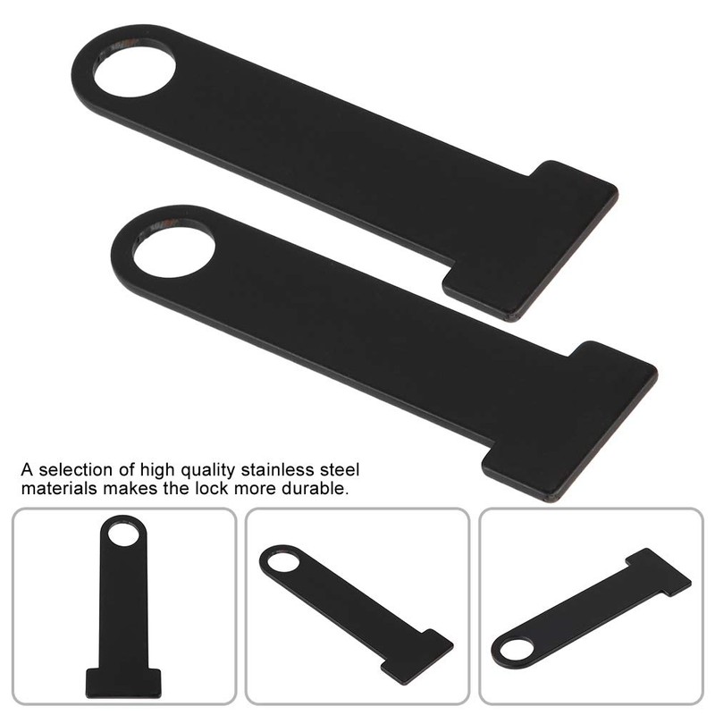 Helmet Strap DRing Lock Stainless Steel Motorcycle Universal for Ho