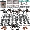 Amor Present Medieval Knights Toys, Knight Action Figurines for Kids