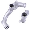 Upgraded Aluminum Rear Coolant Water Heater Pipe System Kit Fit