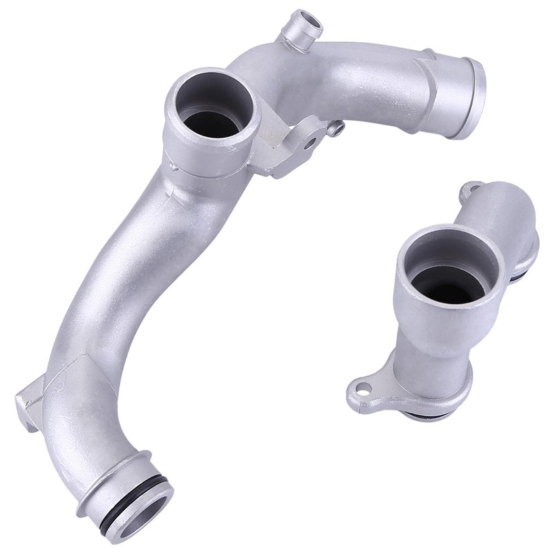 Upgraded Aluminum Rear Coolant Water Heater Pipe System Kit Fit