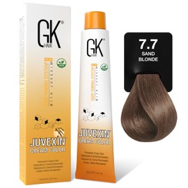 GK HAIR Global Keratin Professional Hair Color Cream Tube (3.4 Fl Oz/100ml) Nourishing & Cleansing Colors for Styling High Performance Long Lasting Semi Permanent Natural Toner Dye