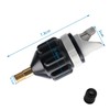 WOUMON SUP Pump Adapters,Air Valve Converter,Multifunction Air Valve Attachment for