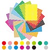4480 PCS 3/4" Round Polka Circle Dot Sticker Labels Mega