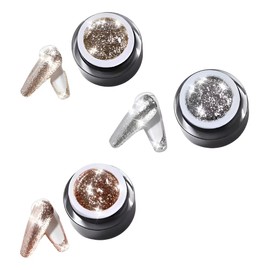 3 Pzas Painting Gel Platinium Esmalte Para Uñas Acrílicas