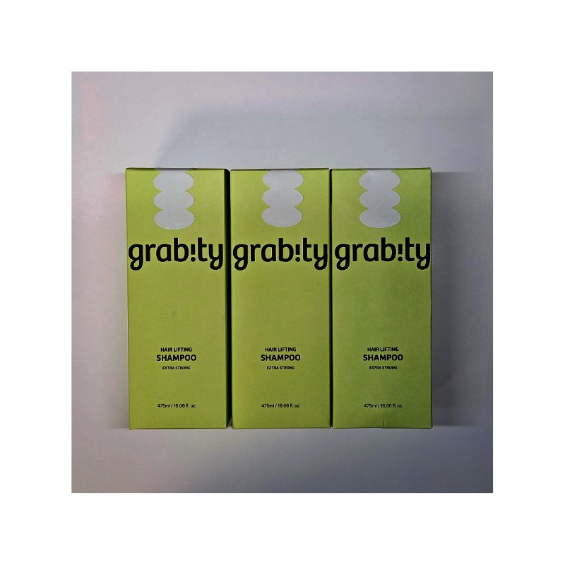 Gravity Hair Lifting Extra Strong Hair Loss Shampoo 475ml 3pcs