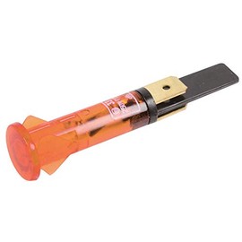 Neon Indicator, Round, 250V, Amber, 12Mm, Illumination Colour Amber, Lens Shape Round, Mounting Hole Dia 10Mm, Product Range Sx33211F2 Series, Supply Voltage 240V, Lamps, Lighting & Indicators